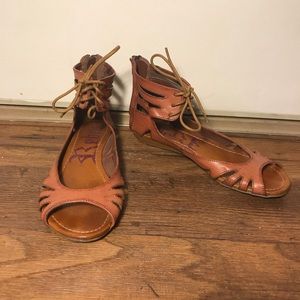 Brown sandals